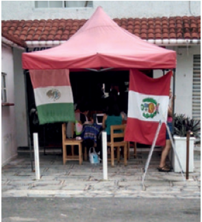 Restaurante de comida peruana y mexicana El Calamar.