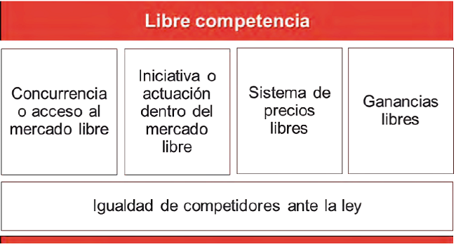 Elementos constitutivos de la libre competencia