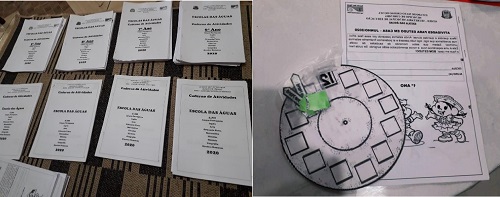 Cadernos de atividades