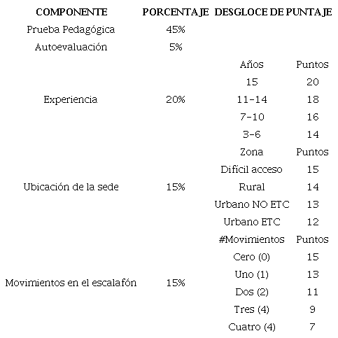 Modelo ascenso docente a&ntilde;os 2024 y 2025
