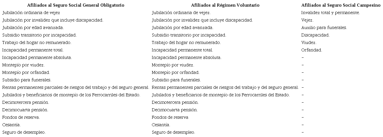 Sistema de seguridad social no contributivo: prestaciones estatales