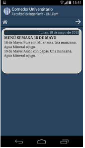 Comedor
Universitario