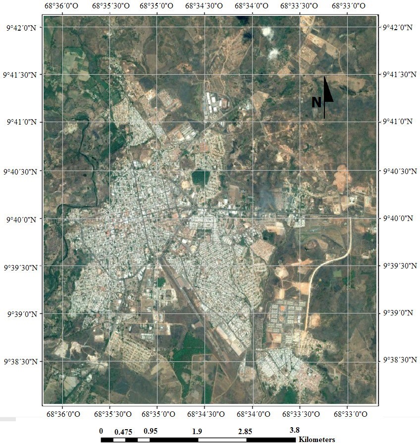 Ubicación de la ciudad de San Carlos. Información preliminar