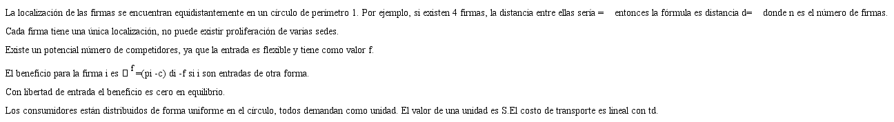 Supuestos del modelo de Ciudad Circular