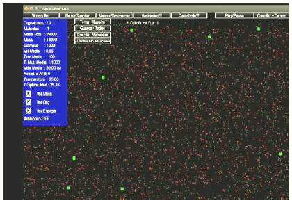 Captura de pantalla de EvoluZion.