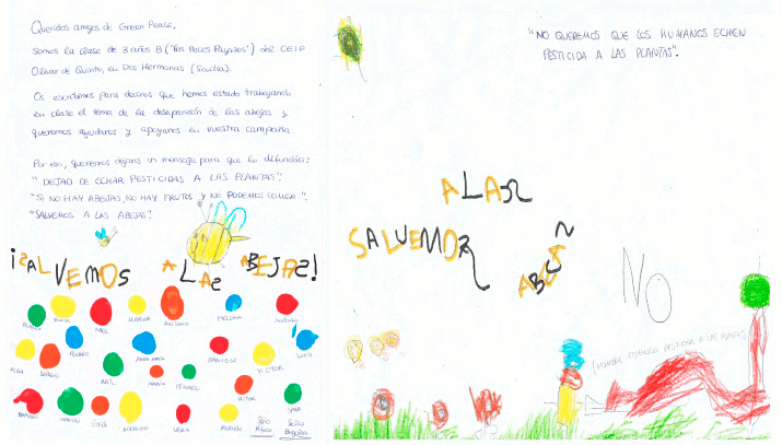 Carta enviada a Greenpeace