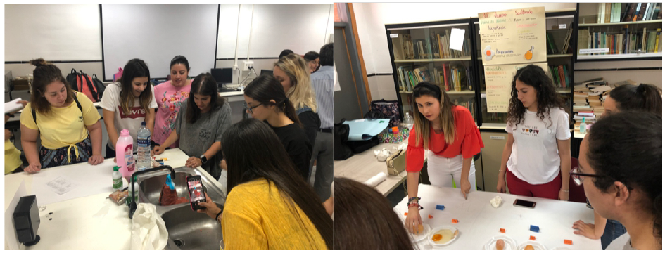 EGEIs en la feria de experiencias de indagación