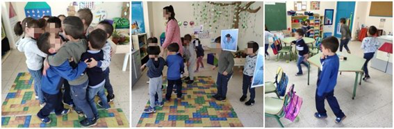 Representacin psicomotora ldica de slidos lquidos y gases