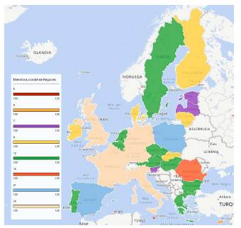 Miembros del Comité de Regiones del Tratado de Lisboa 2007.