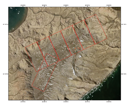 Distribucin fajas de vuelo