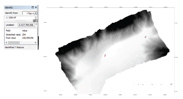 Modelo digital de superficie Marambio