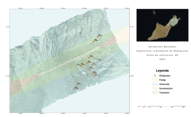 Superficies limitadoras de obstculos en Marambio