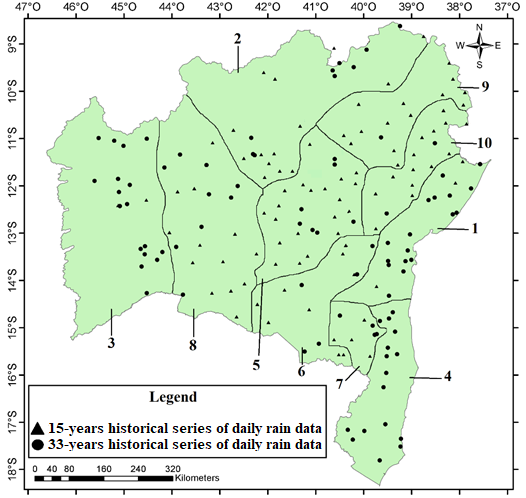 New Clusters proposed for Bahia, Brazil (Personal collection).