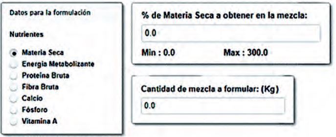 Nutrient Selection.