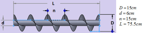 Auger conveyor (auger).