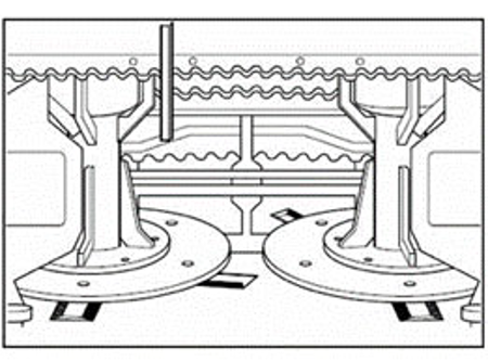 Base-cutting box, the most common (CASE IH).