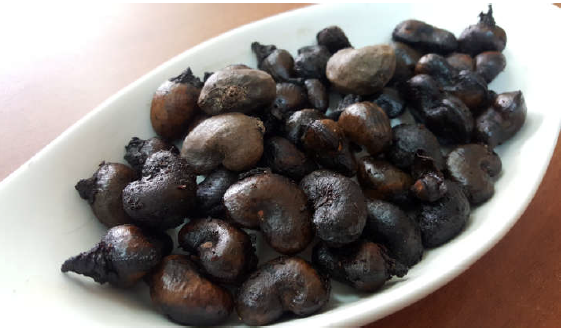 Nuez de la semilla del Merey.