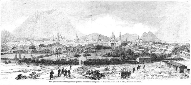 &ldquo;Vista de Orizaba (Cuartel general del ej&eacute;rcito franc&eacute;s)&rdquo;