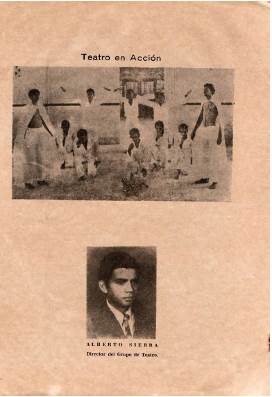 Alberto Sierra Velásquez. Anuario Colegio Fernández Baena, a mediados de los años 60.