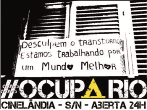 &ldquo;Sorry for the inconvenience, we are working for a better world&rdquo;.