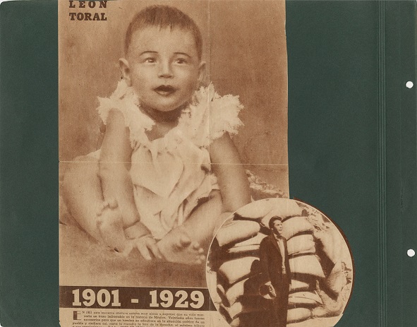 Autor sin identificar, “José de León Toral”, retratos, en Álbum conmemorativo