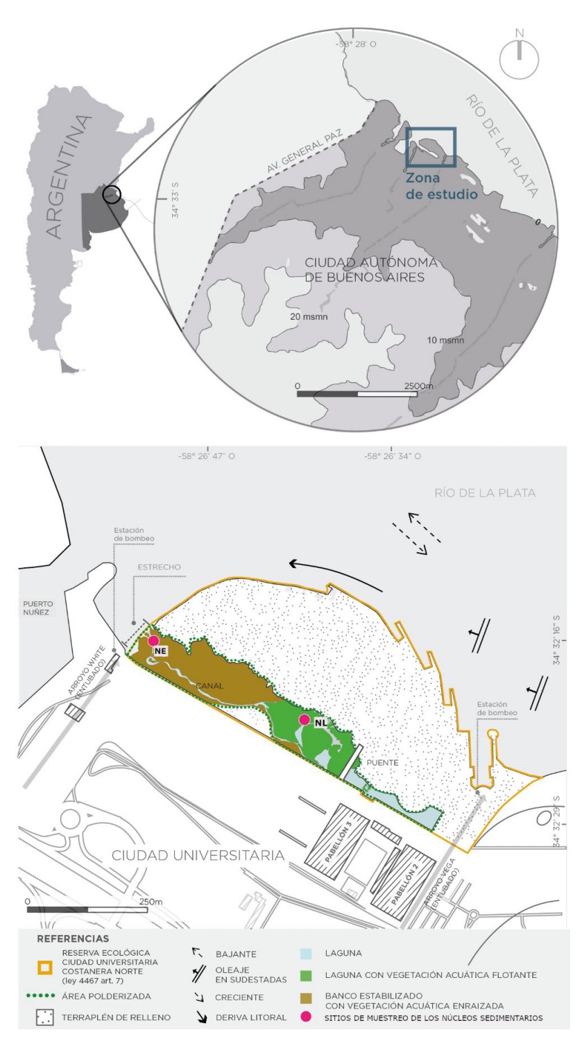 Ubicación de la zona de estudio.
