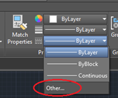 Alta de tipos de línea