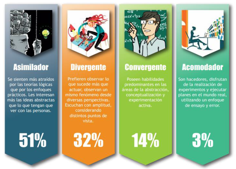 Estilos de aprendizaje: estrategias de enseñanza en LUZ