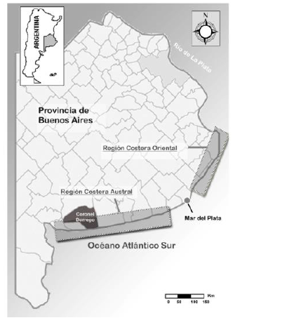 Figura1: Ubicaci&oacute;n del Partido de Coronel Dorrego