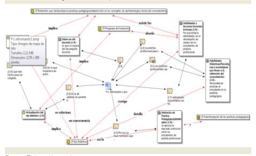 Figura 2: Estructura particular de los informantes clave.