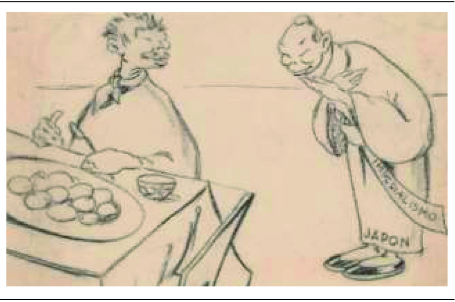 Caricatura de Alberto Arango Uribe (1937)