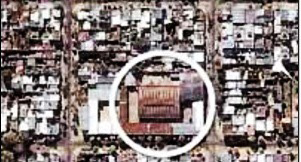 Institución escolar y cuadras aledañas. El Día, 24-05-2011.