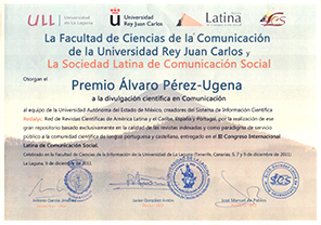 Redalyc reconocimientos